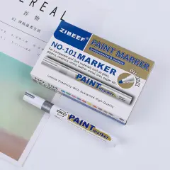 Permanent Paint Marker Pen for Car Silver