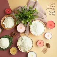 Hearth & Harbor DIY Natural Soy Wax Candle Making Kit