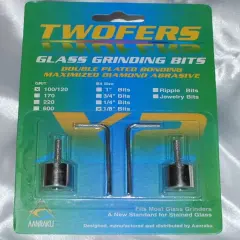 Aanraku Twofers 1/8 inch grinder bits 2 in pk
