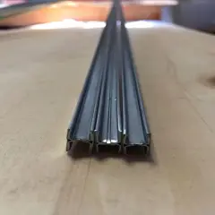 3/8in Flat H Zinc Came: Variety Options