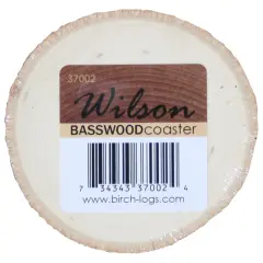 Basswood Coasters (Set of 8)