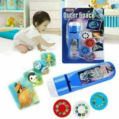 Kitcheniva Kids Projection Flashlight Educational Toys