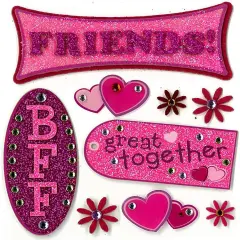 Jolee's Boutique Friends Dimensional Stickers