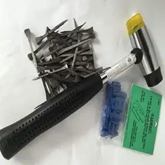 Lead & Glass Stop Blocks, Glazing Hammer & Horseshoe Nails