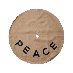 The Peace Jute Tree Skirt - 60"