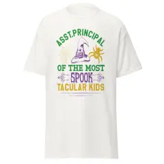 Unisex Halloween Asst Principal spook t-shirt designs