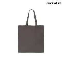 Q-Tees&reg; Promotional Tote Charcoal