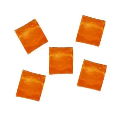 Craft County Flat Resin Beads for Jewelry Making