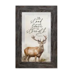The Lord Stood Metalscape Framed Wall Art - 8 inches x 12 inches