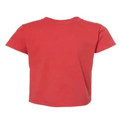 BELLA + CANVAS&reg; Toddler Jersey Crewneck Short Sleeve T-Shirt Heather red