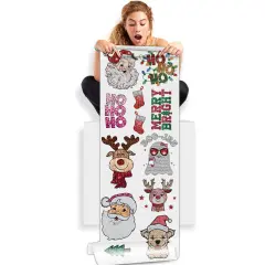 Shimmering Holidays: Faux Festive Sparkle Sequin DTF Gang Sheets (22x60)