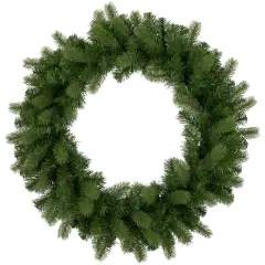 Northlight Real Touch&trade;️ Noble Fir Artificial Christmas Wreath - Unlit - 30" Green