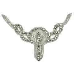 Lieutenant Rhinestone Applique/Patch 6" x 5"