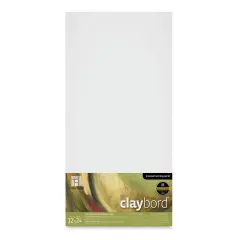 Ampersand Claybord - 12" x 24", 1/8" Flat