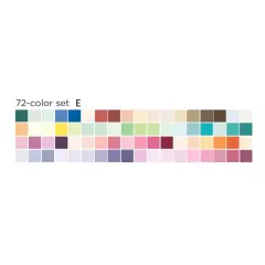 Copic Sketch Marker Set - Color Set E, Set of 72