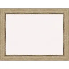 Astor Framed Corkboard, White Cork Champagne