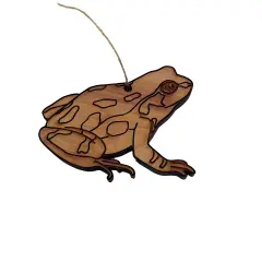 Frog - Cedar Ornament
