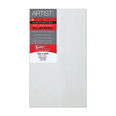 Fredrix Profile Cotton Canvas - 12" x 24", Gallerywrap