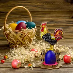 Set for embroidery with beads on wood FLK-333