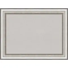 Salon Silver Framed Corkboard, Grey Cork