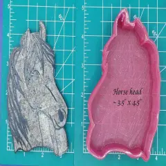 Horse Head - Right Facing - Silicone Freshie Mold