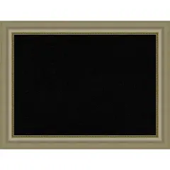 Vegas Wood Framed Corkboard, Black Cork