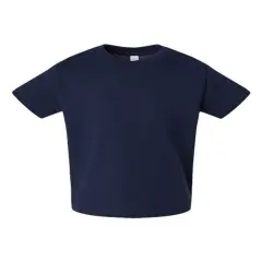 Rabbit Skins&reg; Juvy Crewneck Short Sleeve T-Shirt - 3301J Navy