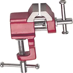 Bench Top Mini Clamp Type Vise Holder w/ 1" Jaws Jewelry Making Tool