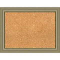 Vegas Wood Framed Corkboard, Natural Cork