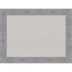 Bark Rustic Framed Corkboard, Grey Cork
