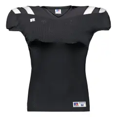 Russell Athletic&reg; - Youth Canton Football Jersey Tee - R0100W Stealth/ white