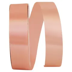 Florist Ribbons --- 1 ⅜ inch x 100 yards --- Satin / Acetate Supreme Cooler Ribbon -- Mauve Color