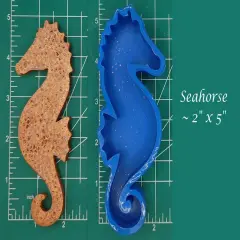 Seahorse Silicone Freshie Mold