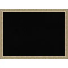 Paris Champagne Framed Corkboard, Black Cork