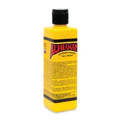 Alpha6 Alphanamel Lettering Enamel - Alpha Yellow, 236.6 ml, Bottle