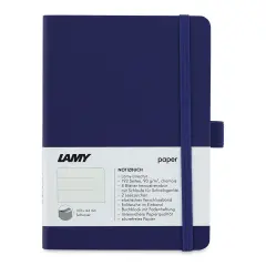 Lamy Softcover Notebook - Blue, Dot-Grid-Rule, 5-3/4" x 4-1/8"