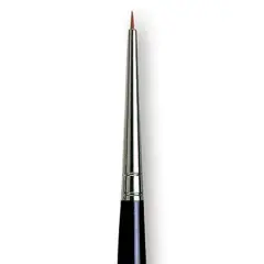 Da Vinci Maestro Kolinsky Brush - Miniaturist, Short Handle, Size 2/0