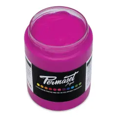 Permaset Aqua Fabric Ink - Supercover Glow Magenta, 300 ml