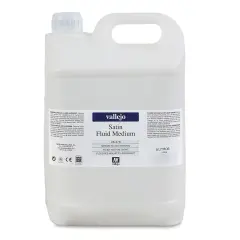 Vallejo Acrylic Fluid Medium - Satin, 5 liter