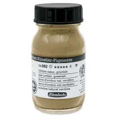 Schmincke Pigment - Raw Umber Greenish, 100 ml Jar