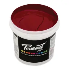 Permaset Aqua Fabric Ink - Mid Red, Liter