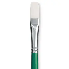 Princeton Synthetic Bristle Brush - Flat, Size 8