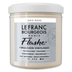 Lefranc & Bourgeois Flashe Vinyl Paint - Pink Gray, 125 ml jar
