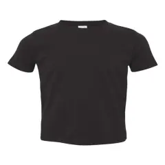 Rabbit Skins&reg; Toddler Fine Jersey Tee - 3321 Black