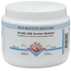 Old Holland New Masters Acrylic Silk Screen Medium - 500 ml jar