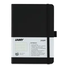 Lamy Softcover Notebook - Black, Dot-Grid-Rule, 5-3/4" x 4-1/8"