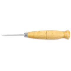 Lineco Heavy Duty Light Wood Handle Awl