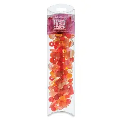 John Bead Czech Glass Bead Mix - Azores Sunset, 100 g