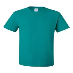 JERZEES&reg; Dri Power Soft Heathered Crewneck Short Sleeve T-Shirt Jade