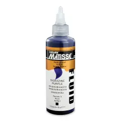 Matisse Fluid Acrylic - Dioxazine Purple, 135 ml